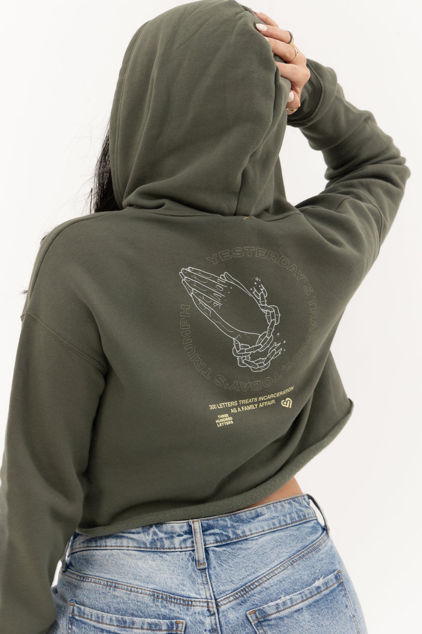 3HL Crop Hoodie
