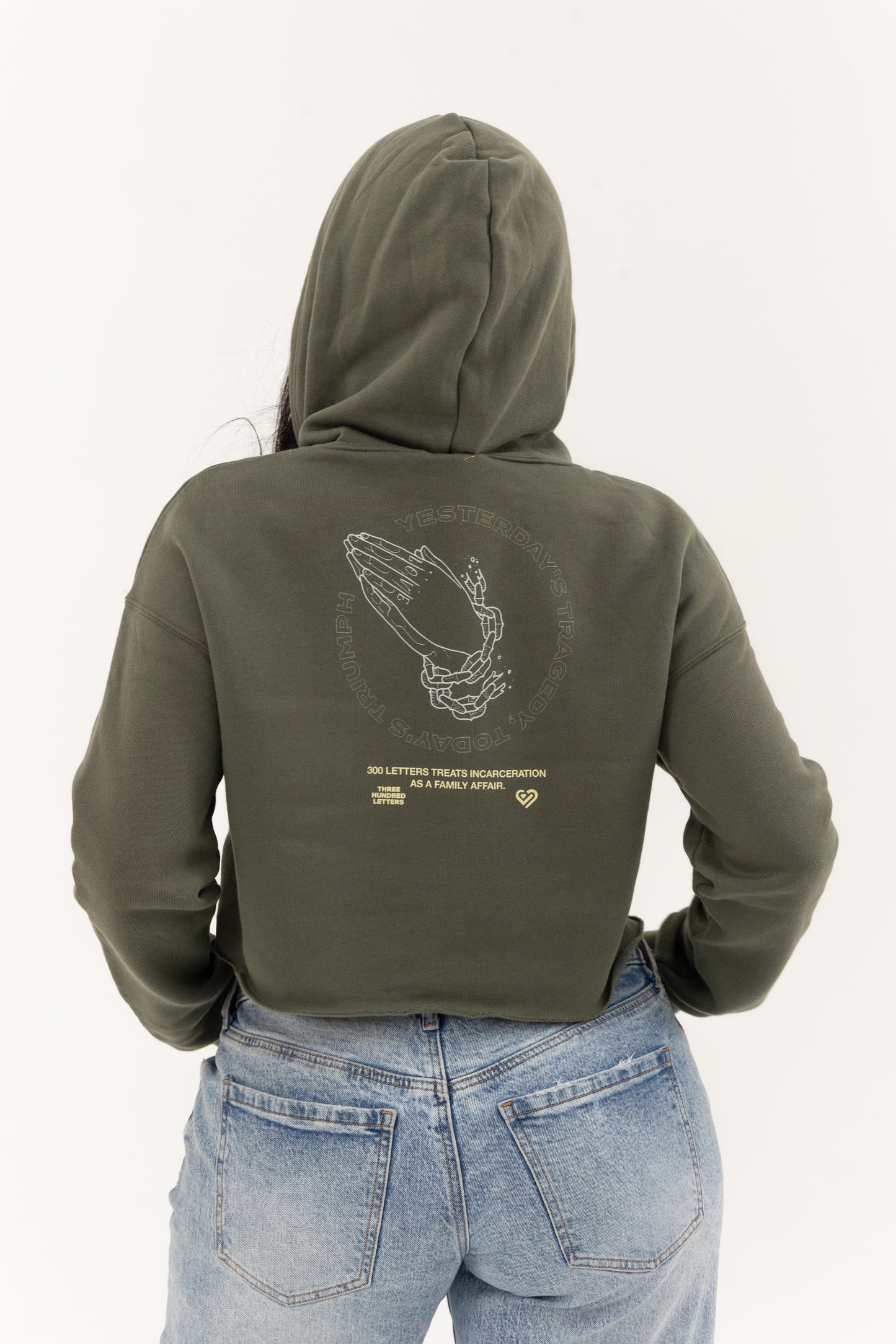 3HL Crop Hoodie