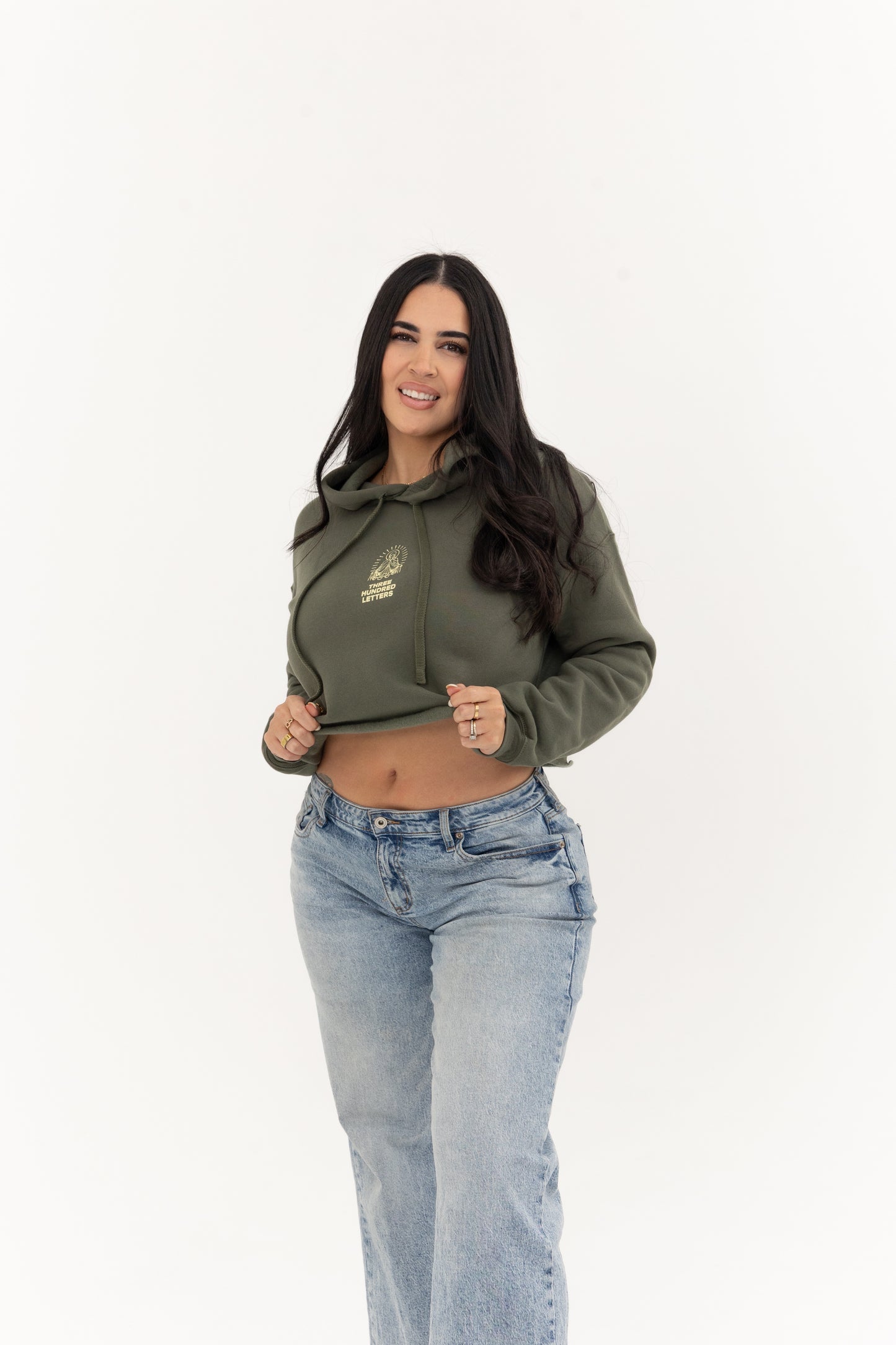 3HL Crop Hoodie
